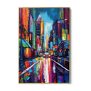 Quadro Stampa su Tela Attimo in Città - CupidoDesign