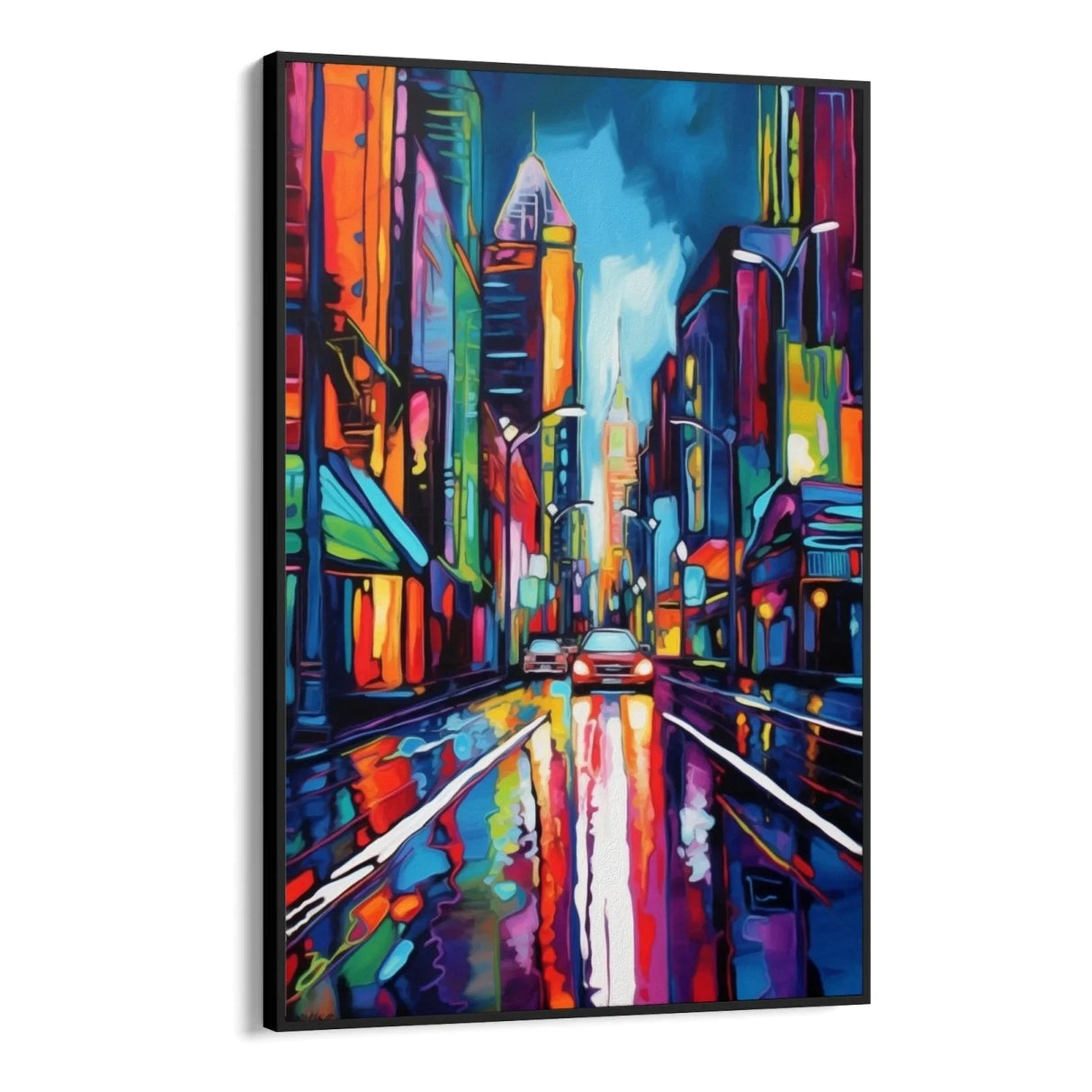 Quadro Stampa su Tela Attimo in Città - CupidoDesign