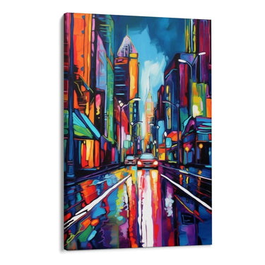 Quadro Stampa su Tela Attimo in Città - CupidoDesign