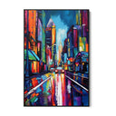 Quadro Stampa su Tela Attimo in Città - CupidoDesign