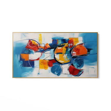 Quadro Stampa su Tela Aura Ambra - CupidoDesign