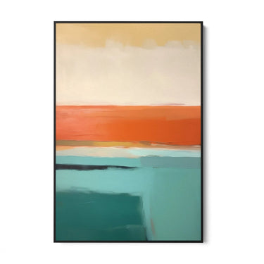 Quadro Stampa su Tela Aura colorata - CupidoDesign