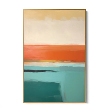 Quadro Stampa su Tela Aura colorata - CupidoDesign