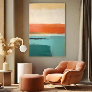 Quadro Stampa su Tela Aura colorata - CupidoDesign