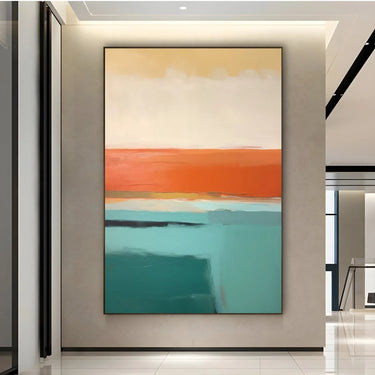 Quadro Stampa su Tela Aura colorata - CupidoDesign