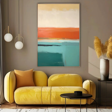 Quadro Stampa su Tela Aura colorata - CupidoDesign