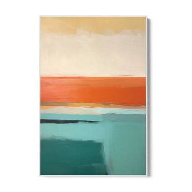 Quadro Stampa su Tela Aura colorata - CupidoDesign