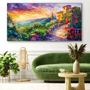 Quadro Stampa su Tela Aurora Siciliana - CupidoDesign