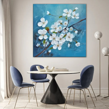 Quadro Stampa su Tela Azzurra Primavera - CupidoDesign