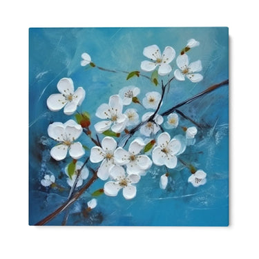 Quadro Stampa su Tela Azzurra Primavera - CupidoDesign