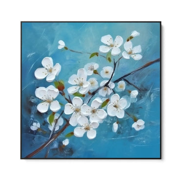 Quadro Stampa su Tela Azzurra Primavera - CupidoDesign