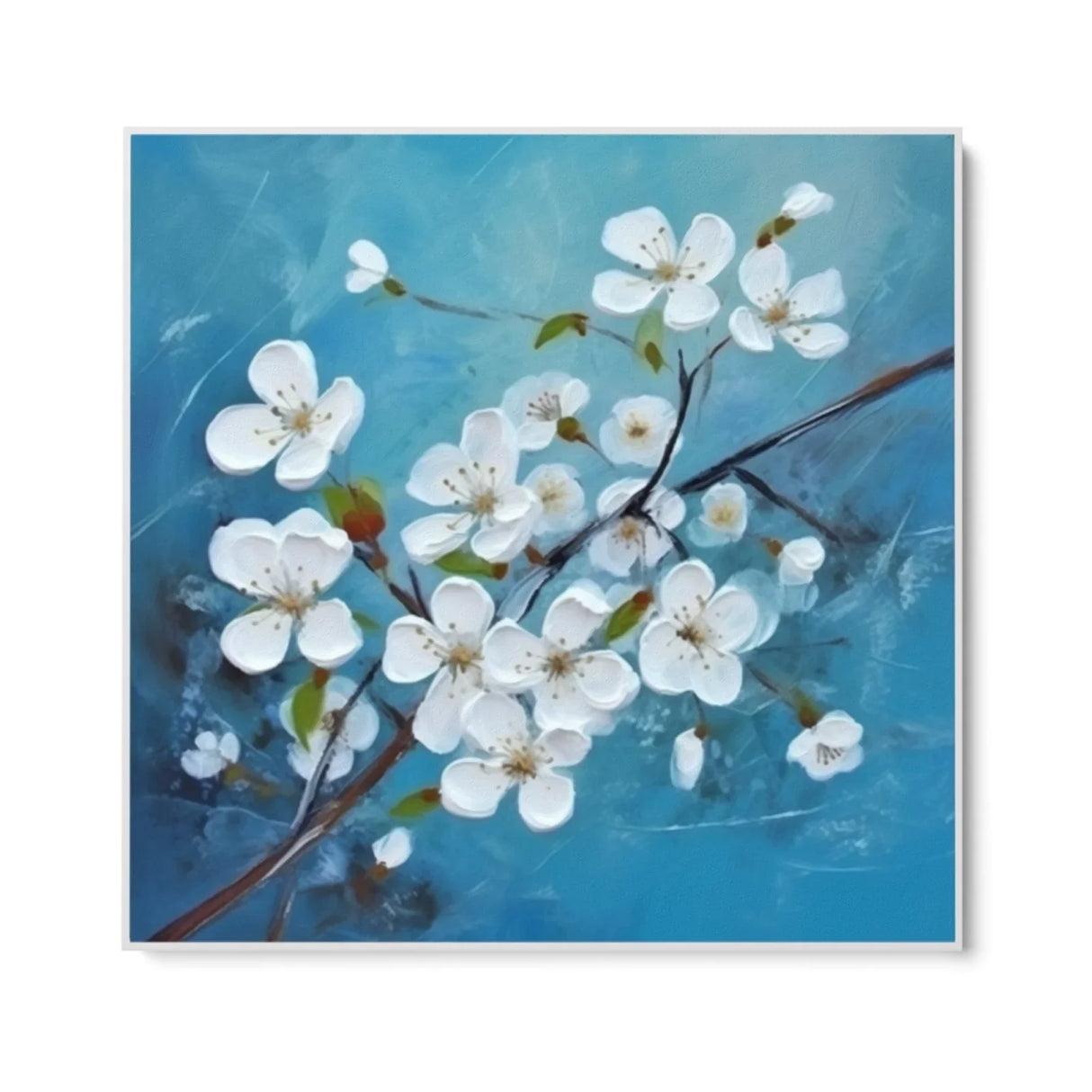 Quadro Stampa su Tela Azzurra Primavera - CupidoDesign
