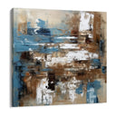 Quadro Stampa su Tela Azzurro Astratto - CupidoDesign