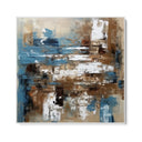 Quadro Stampa su Tela Azzurro Astratto - CupidoDesign