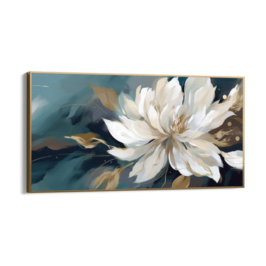 Quadro Stampa su Tela Azzurro Festoso - CupidoDesign