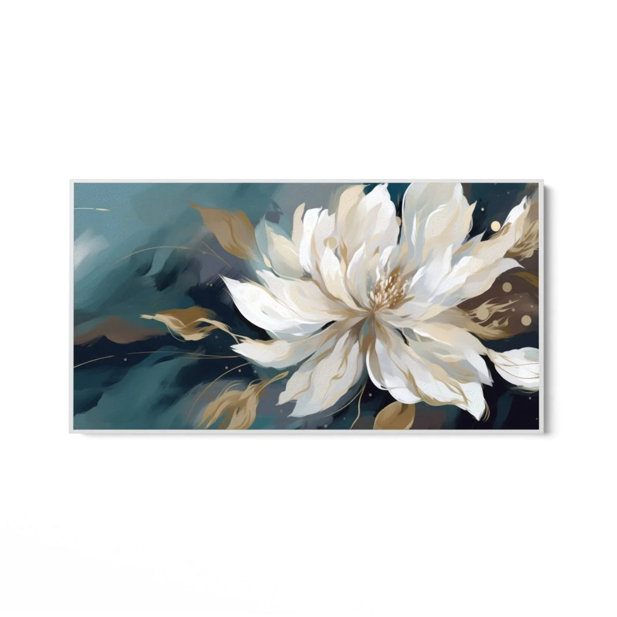 Quadro Stampa su Tela Azzurro Festoso - CupidoDesign