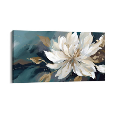 Quadro Stampa su Tela Azzurro Festoso - CupidoDesign