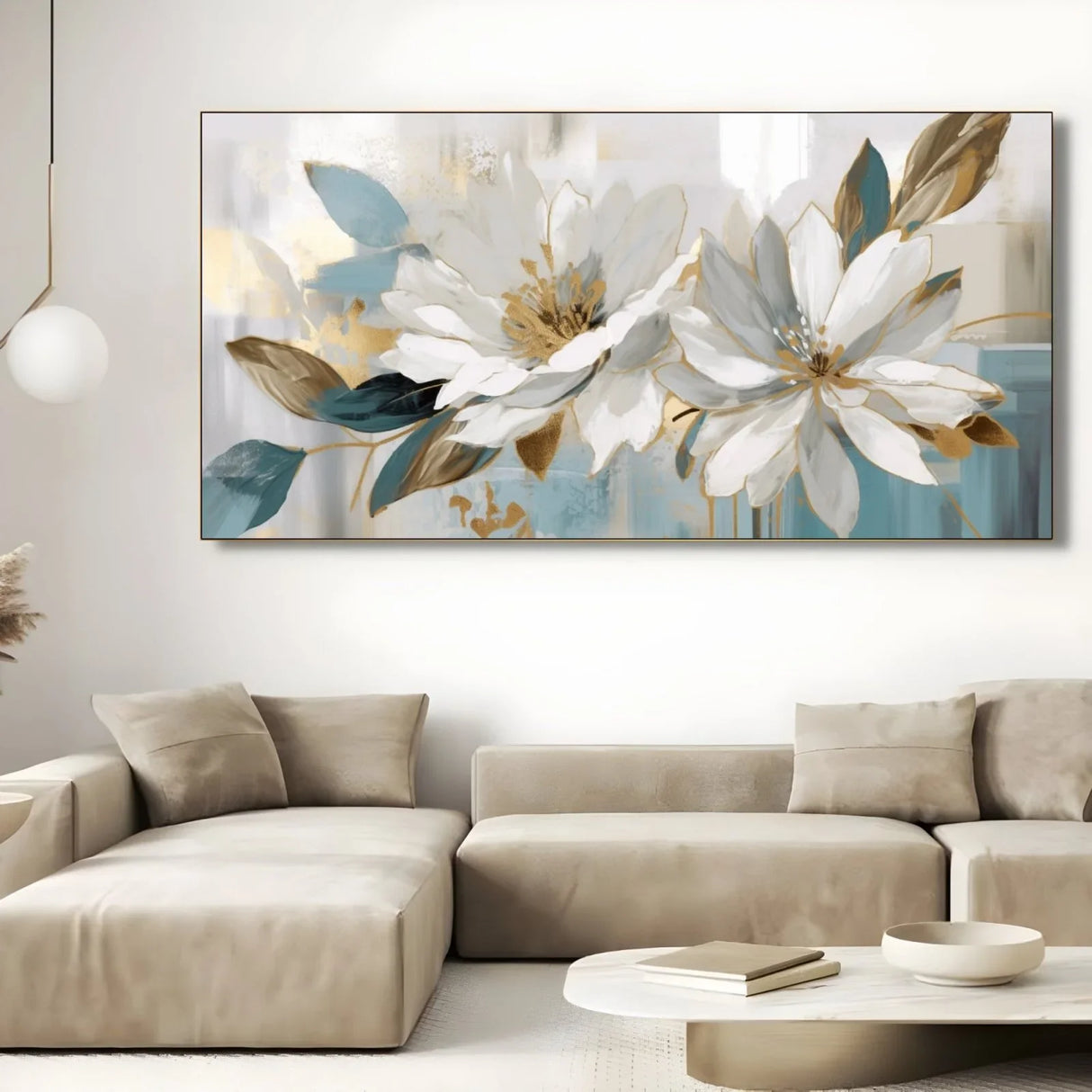 Quadro Stampa su Tela Azzurro Incantato - CupidoDesign