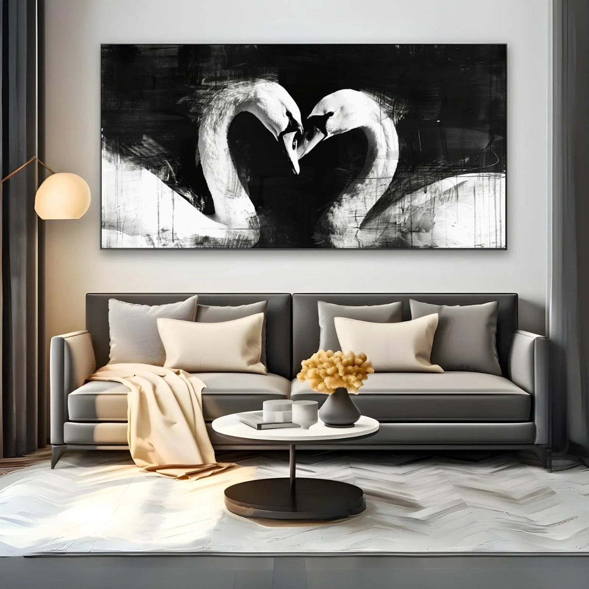 Quadro Stampa su Tela Bacio della natura - CupidoDesign