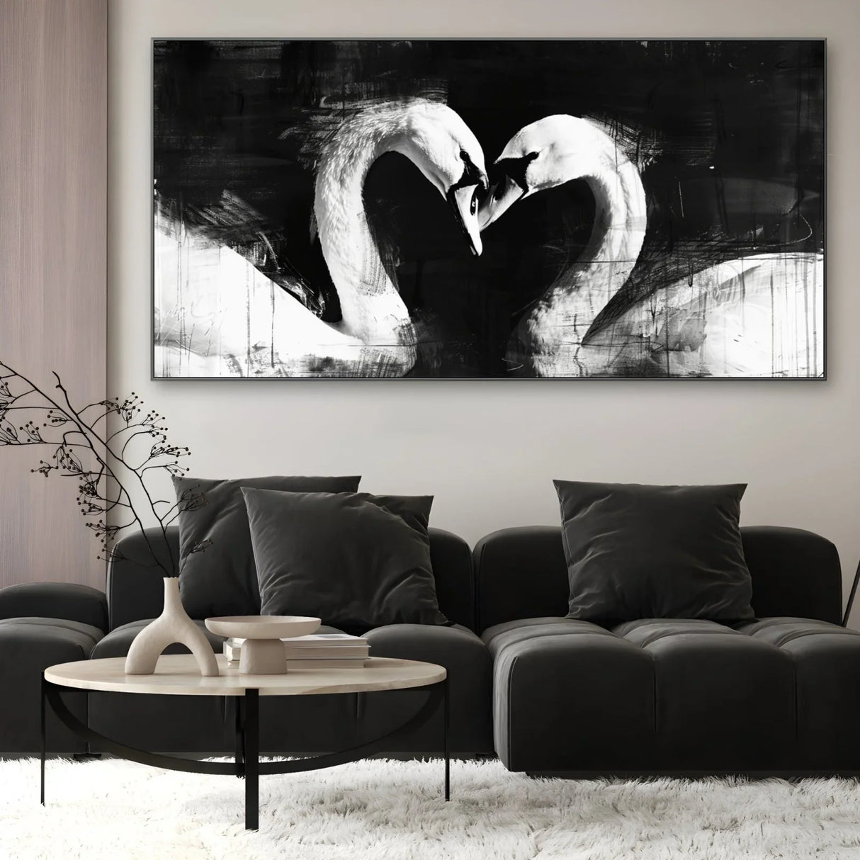 Quadro Stampa su Tela Bacio della natura - CupidoDesign