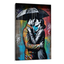 Quadro Stampa su Tela Bacio Graffiti - CupidoDesign