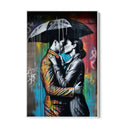 Quadro Stampa su Tela Bacio Graffiti - CupidoDesign