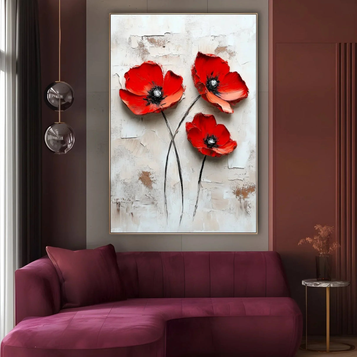 Quadro Stampa su Tela Bagliore Riflesso - CupidoDesign