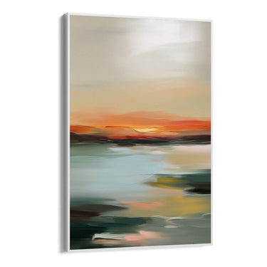 Quadro Stampa su Tela Bagliore Semplice - CupidoDesign