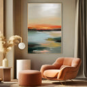 Quadro Stampa su Tela Bagliore Semplice - CupidoDesign