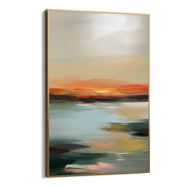 Quadro Stampa su Tela Bagliore Semplice - CupidoDesign