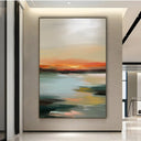 Quadro Stampa su Tela Bagliore Semplice - CupidoDesign