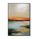 Quadro Stampa su Tela Bagliore Semplice - CupidoDesign