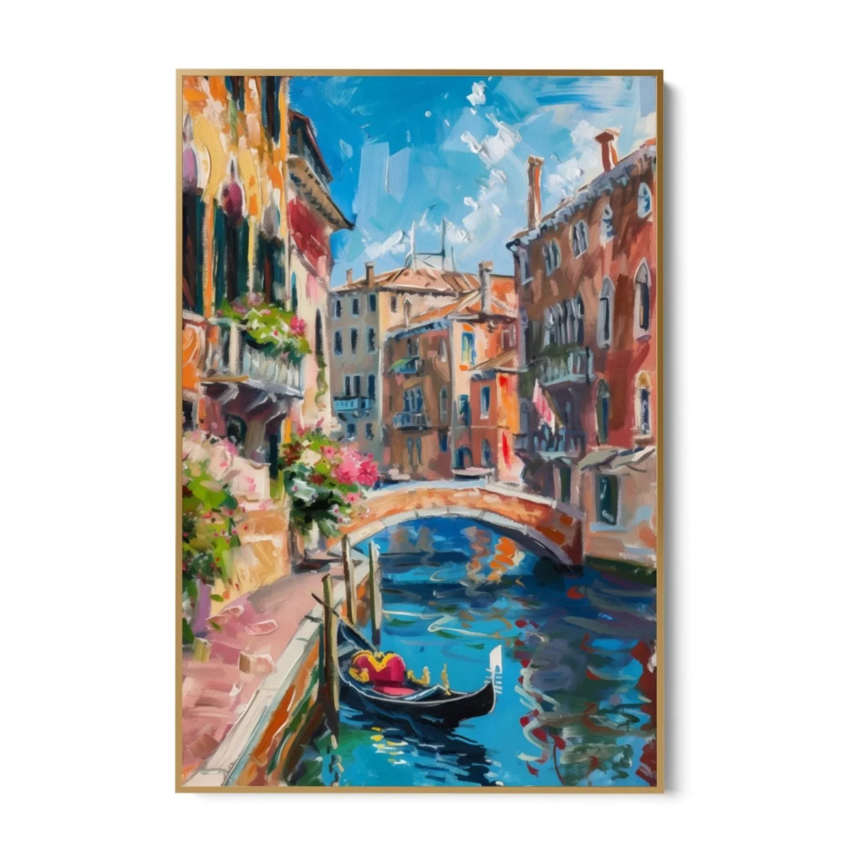 Quadro Stampa su Tela Bagliori di Venezia, Italia - CupidoDesign