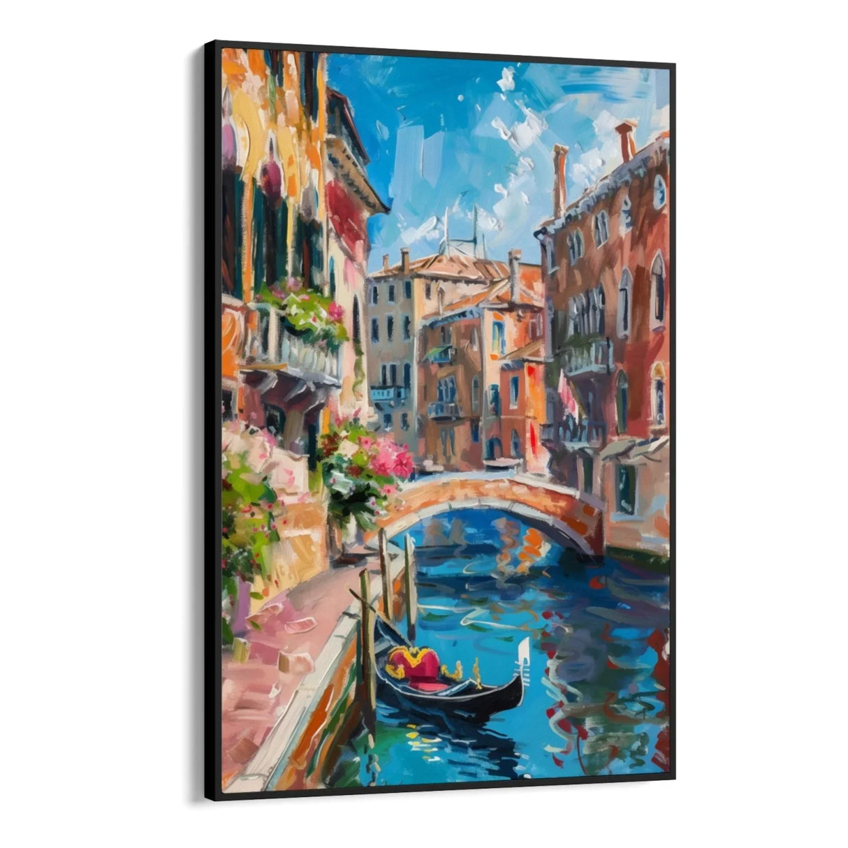 Quadro Stampa su Tela Bagliori di Venezia, Italia - CupidoDesign