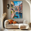 Quadro Stampa su Tela Bagliori di Venezia, Italia - CupidoDesign