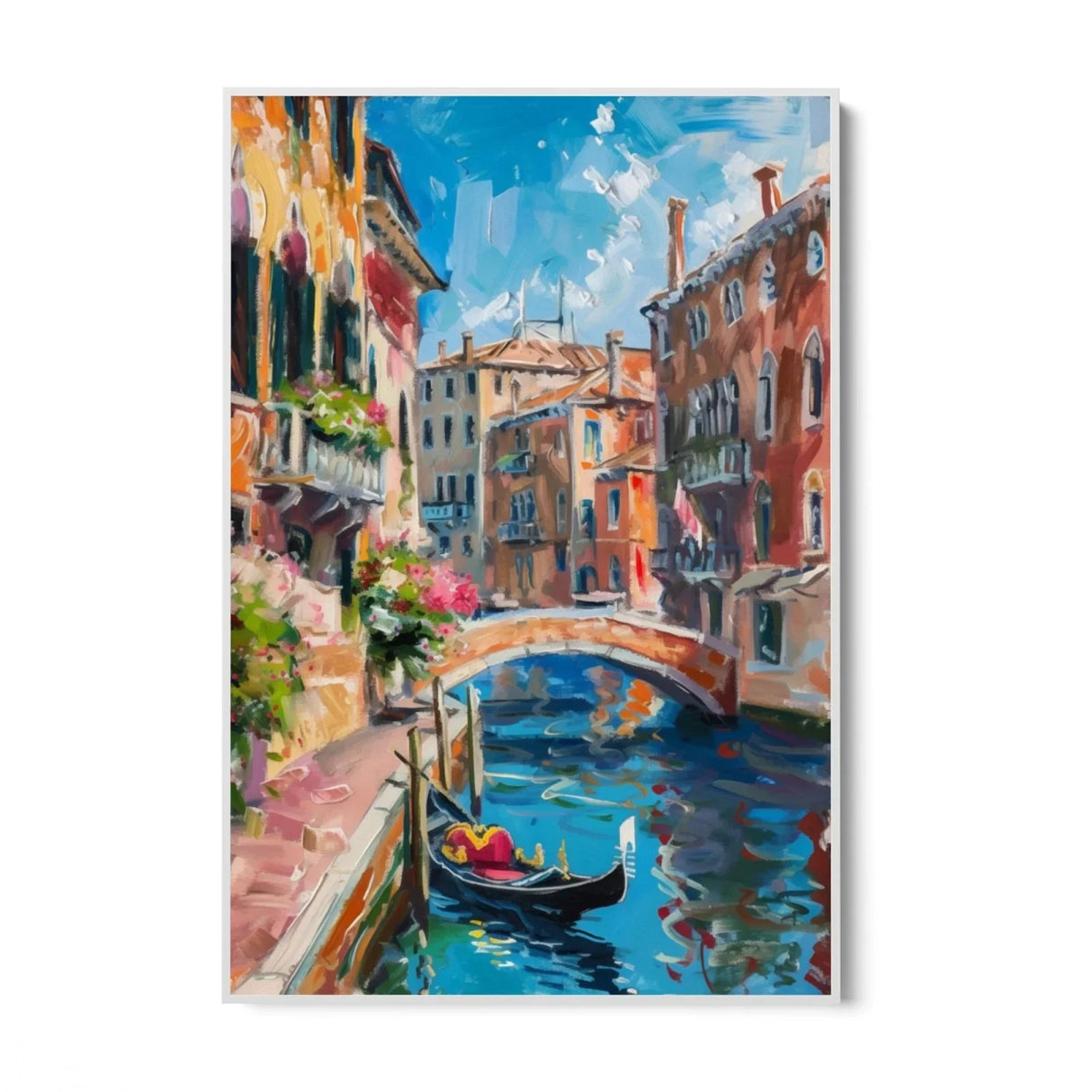 Quadro Stampa su Tela Bagliori di Venezia, Italia - CupidoDesign