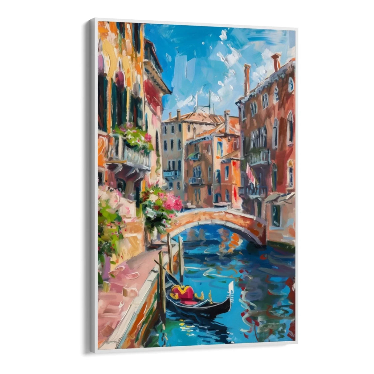 Quadro Stampa su Tela Bagliori di Venezia, Italia - CupidoDesign