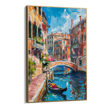 Quadro Stampa su Tela Bagliori di Venezia, Italia - CupidoDesign