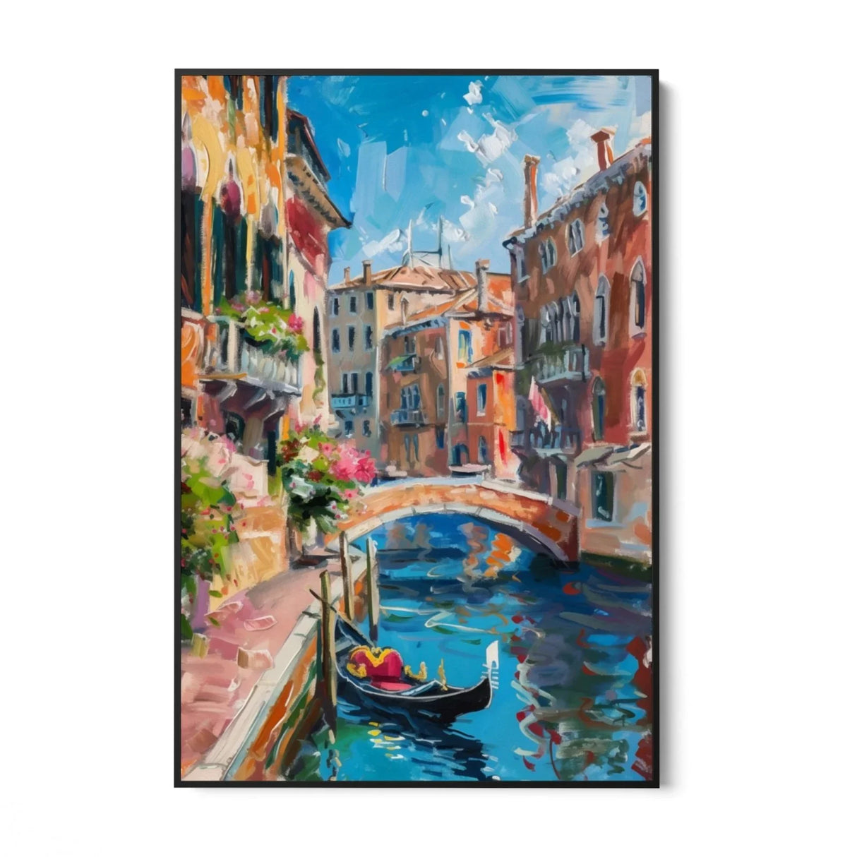 Quadro Stampa su Tela Bagliori di Venezia, Italia - CupidoDesign