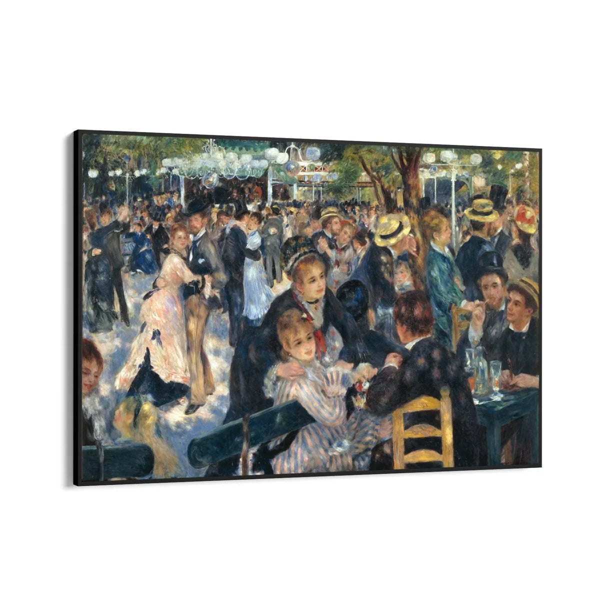 Quadro Stampa su Tela Bal du moulin de la Galette, Pierre-Auguste Renoir - CupidoDesign