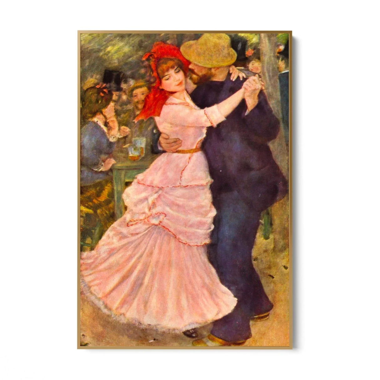 Quadro Stampa su Tela Ballo a Bougival, Pierre-Auguste Renoir - CupidoDesign