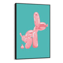 Quadro Stampa su Tela Balloon Dog Pink - CupidoDesign