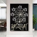 Quadro Stampa su Tela Banksy Basquiat Graffiti - CupidoDesign