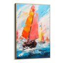 Quadro Stampa su Tela Barche nella Tempesta - CupidoDesign