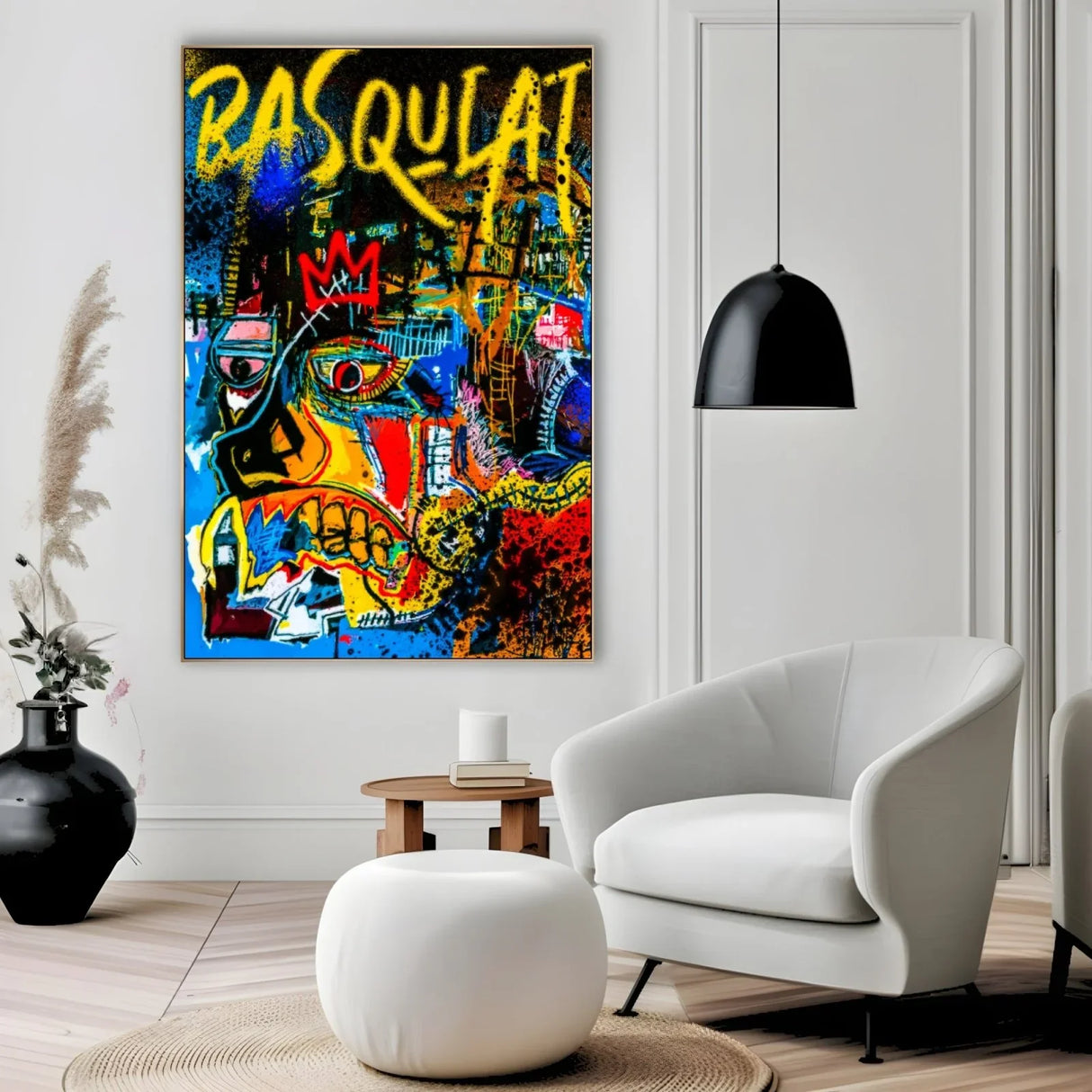 Quadro Stampa su Tela Basquiat Canvas Wall Art - CupidoDesign