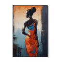 Quadro Stampa su Tela Bellezza africana - CupidoDesign