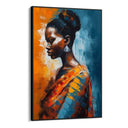 Quadro Stampa su Tela Bellezza africana - CupidoDesign