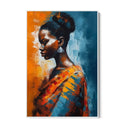 Quadro Stampa su Tela Bellezza africana - CupidoDesign