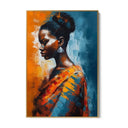 Quadro Stampa su Tela Bellezza africana - CupidoDesign