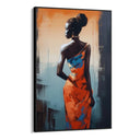 Quadro Stampa su Tela Bellezza africana - CupidoDesign